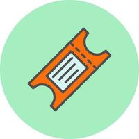 Ticket Vector Icon