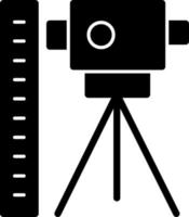 Theodolite Vector Icon Design