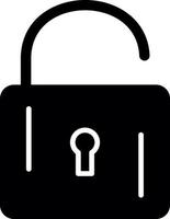 Unlock Vector Icon Design