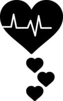 Heart Rate Vector Icon Design