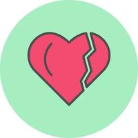 Heartbroken Vector Icon