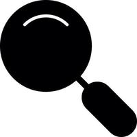 Magnifying Glass Vector Icon Design