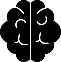 diseño de icono de vector de cerebro