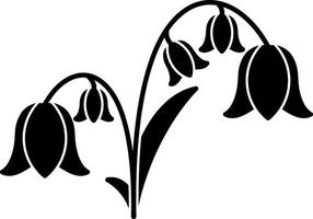 Bluebell Vector Icon Design