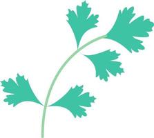 diseño de icono de vector de cilantro