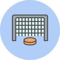 Hockey Net Vector Icon