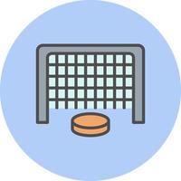 Hockey Net Vector Icon