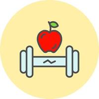 icono de vector de fitness