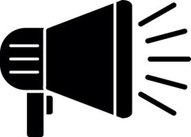 Loud Speaker Vector Icon Design