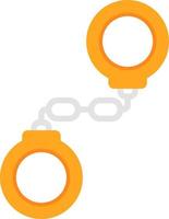 Handcuffs Vector Icon Design