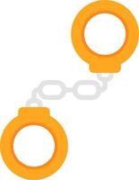 Handcuffs Vector Icon Design