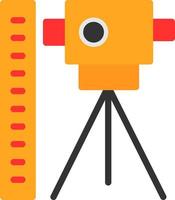 Theodolite Vector Icon Design