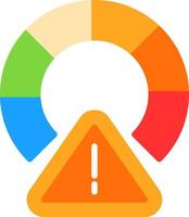 Risk Vector Icon Design