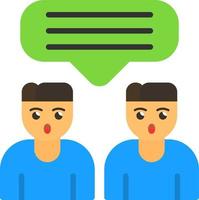 Talk Vector Icon Design