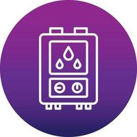 Water Boiler Vector Icon
