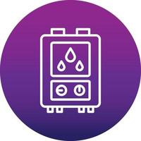 Water Boiler Vector Icon