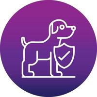 Pet Insurance Vector Icon