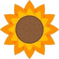 Sunflower Vector Icon Design