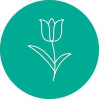 Tulip Vector Icon Design