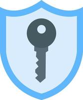Private Key Vector Icon Design