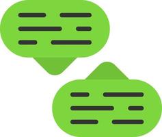 Conversation Vector Icon Design