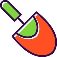 Trowel Vector Icon Design