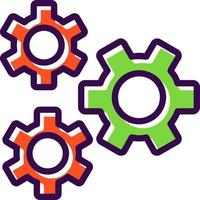 Cogwheel Vector Icon Design