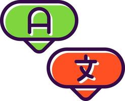 Translate Vector Icon Design