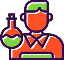 Scientist Vector Icon Design