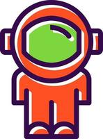 Astronaut Vector Icon Design