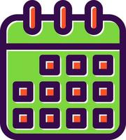 Calendar Vector Icon Design