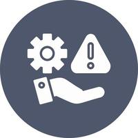 Risk Management Vector Icon