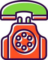 Telephone Vector Icon Design