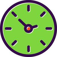 diseño de icono de vector de reloj