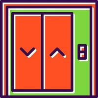 Elevator Vector Icon Design