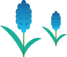 Hyacinth Vector Icon Design