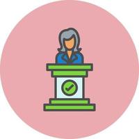Pulpit Vector Icon