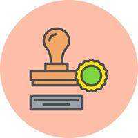 Stamp Vector Icon