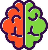 Brain Vector Icon Design