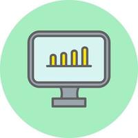 Bar Chart Vector Icon