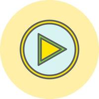 Play Button Vector Icon