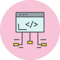 Frame Work Vector Icon