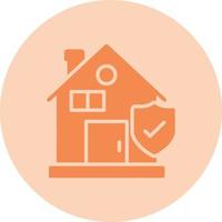 Home Insurance Vector Icon