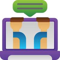 Meeting Vector Icon Design