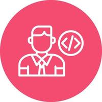 Developer Vector Icon Design