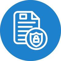 Privacy Policy Vector Icon Design