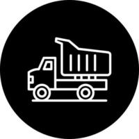 Dumper Truck Vector Icon