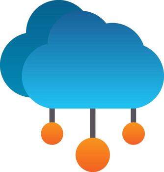 Cloud Computing Vector Icon Design