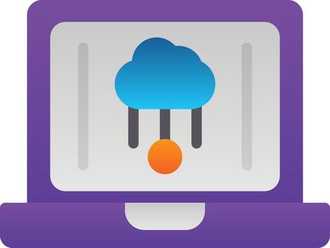 diseño de icono de vector computacional