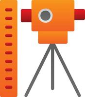 Theodolite Vector Icon Design